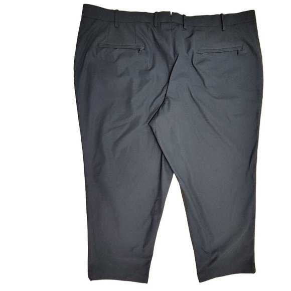 Sene Mens 42X22 Soho Flex Dress Pants Slacks Golf Suit Sport Tech Stretch Black - Picture 2 of 3